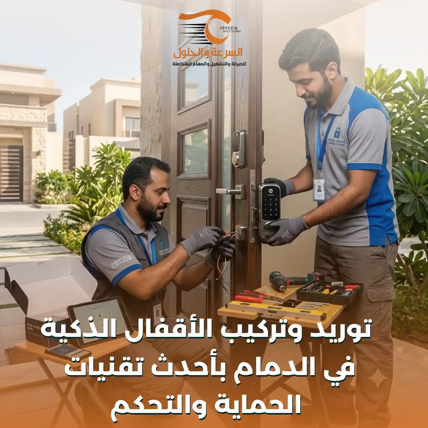 توريد وتركيب الأقفال الذكية في الدمام